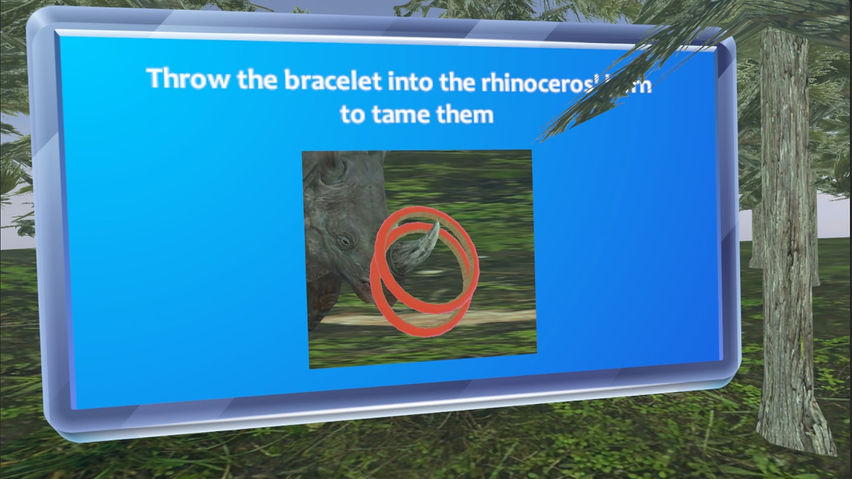 Ferocious rhinoceros