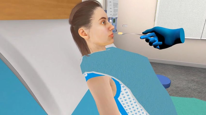 Feeding Patient Simulator