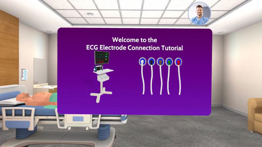 ECG Electrode Connection Simulator