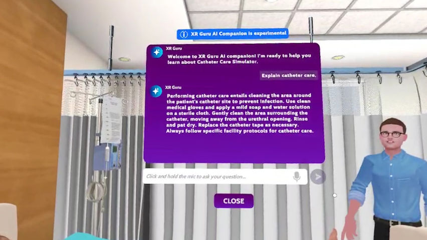 Catheter Care Simulator