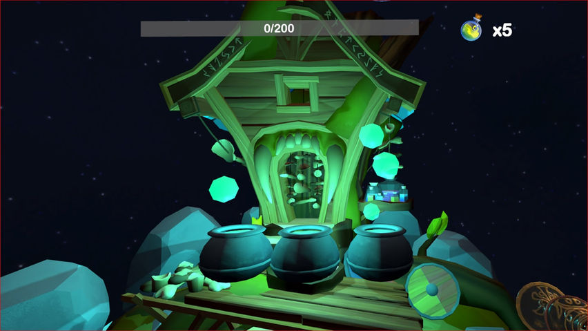 Destroy poison bubble