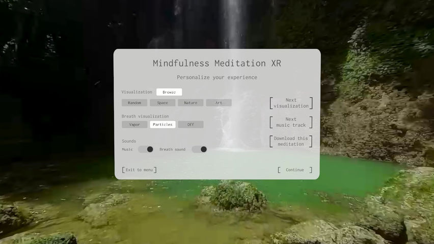 Meditation XR - Mindfulness