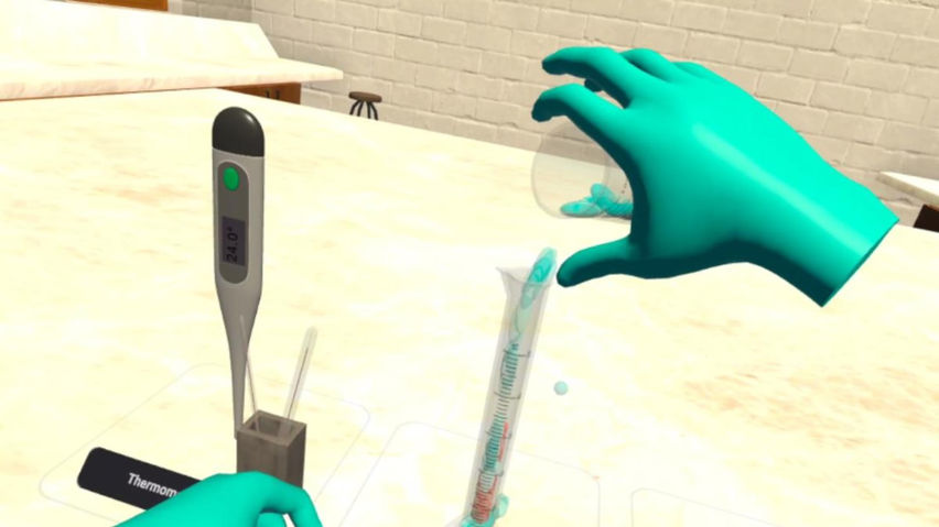 Reactions VR: Virtual Chemistry Lab