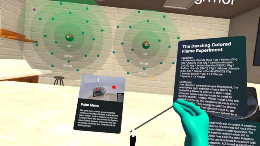 Reactions VR: Virtual Chemistry Lab