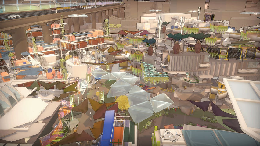 Future World Vision Mega City VR