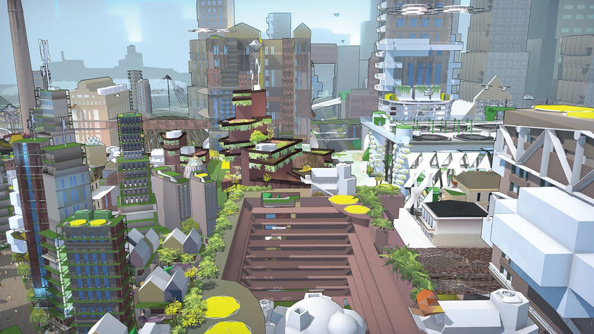 Future World Vision Mega City VR