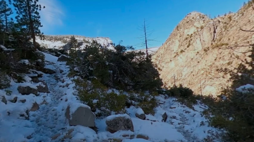 Snowy Winter Mountains - VR Backgrounds