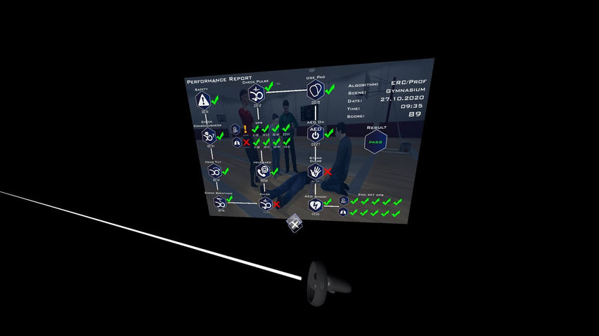 3DMedSim - BLS 1 Rescuer Adult VR