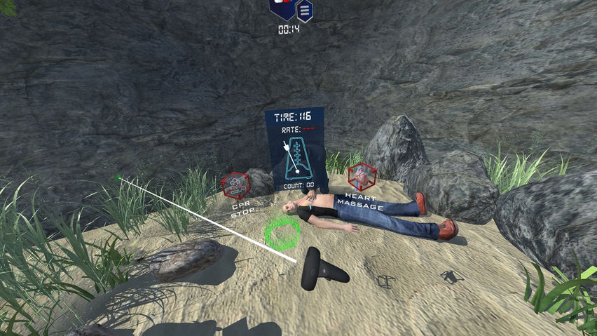 3DMedSim - BLS 1 Rescuer Adult VR