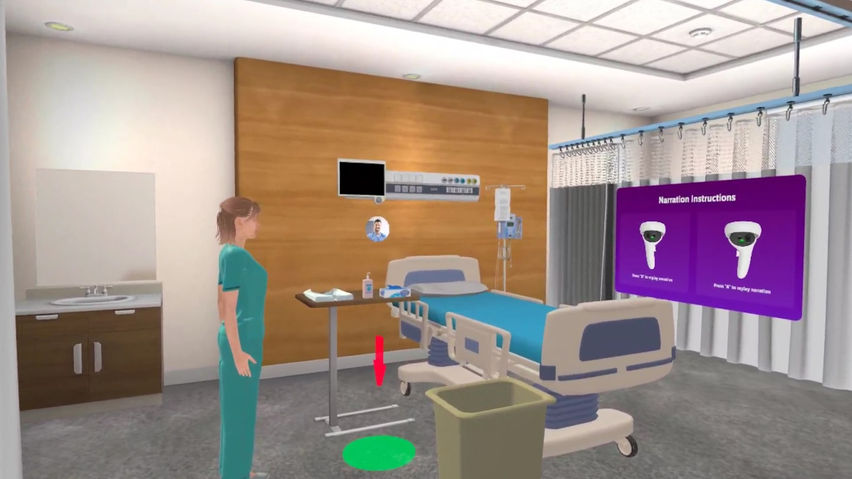 Donning and Removing PPE Simulator