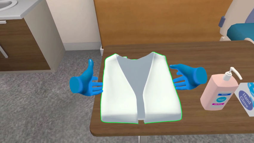 Donning and Removing PPE Simulator