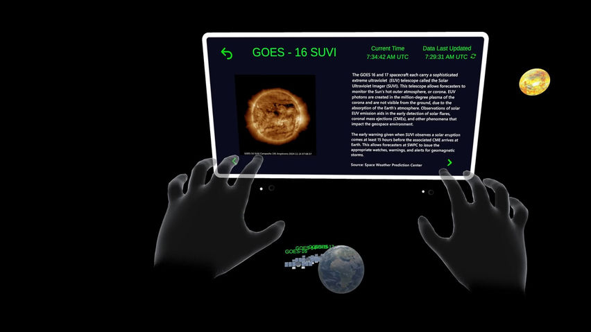 Aura: Space Weather Data Explorer