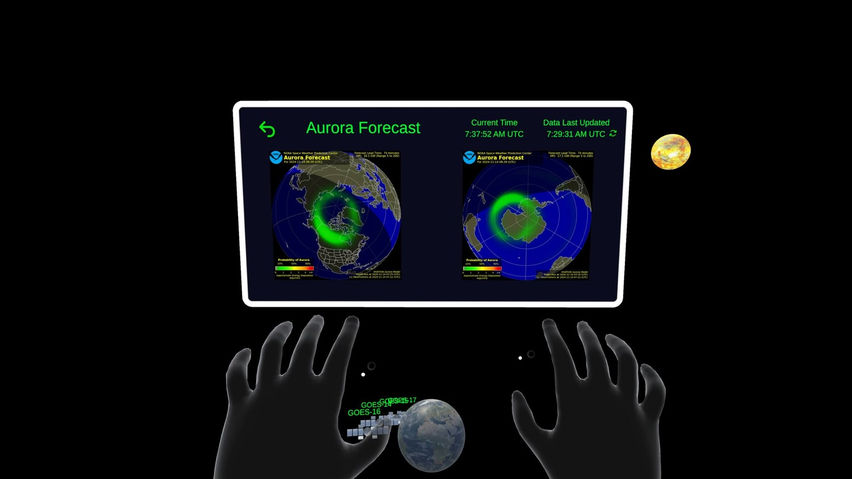 Aura: Space Weather Data Explorer