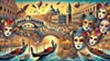 VR Travel Venice Carnival Bundle 6x San Marco Gondola Tour Claudia Masks Atelier