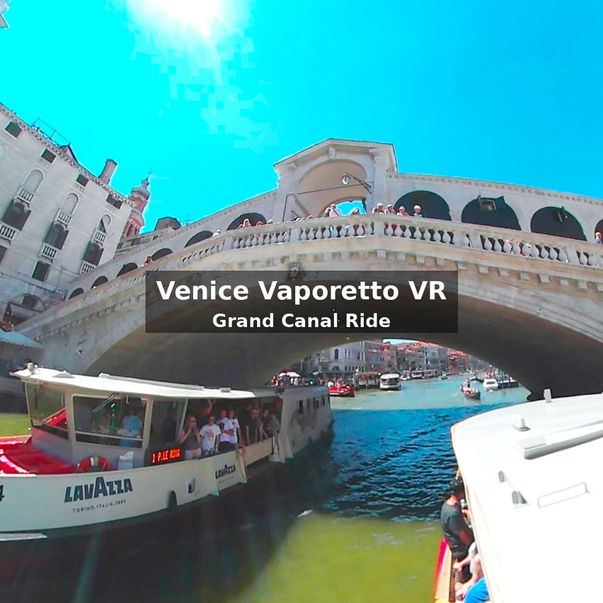 Venice Vaporetto VR: Grand Canal Ride