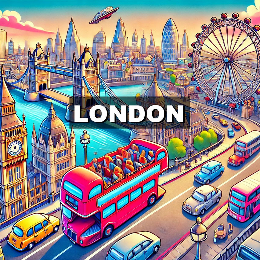 VR Travel - City of London Bus Tour