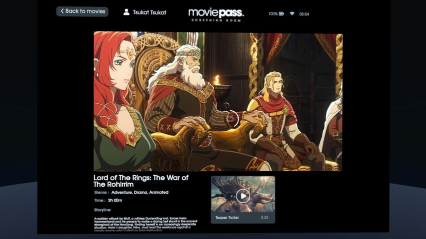 MoviePass Screening Room