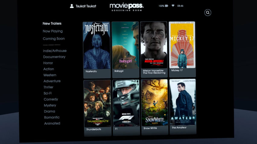 MoviePass Screening Room