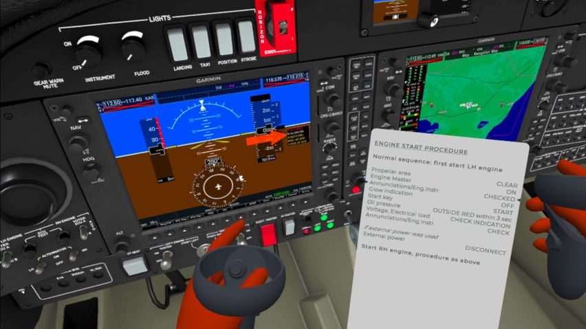 VRflow DA42 Demo