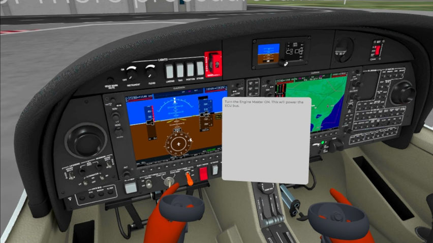 VRflow DA42 Demo