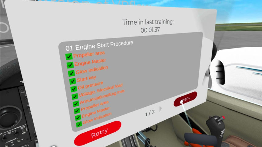 VRflow DA42 Demo