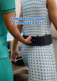 Ambulate using Transfer Belt Simulator