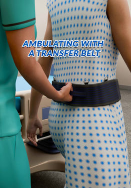 Ambulate using Transfer Belt Simulator