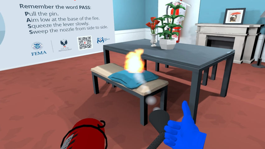 VR Fire Response