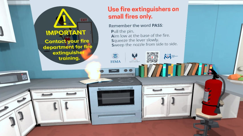 VR Fire Response