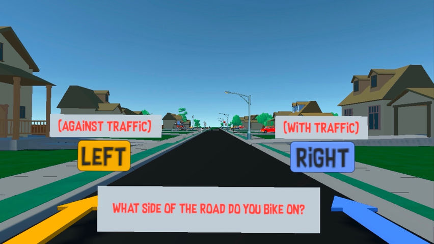 Safe Routes for Bicyclists VR