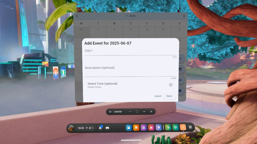 2D Calendar