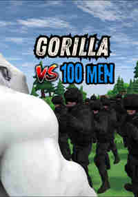 Gorilla vs 100 Men