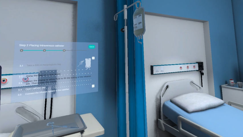 Nursing IV Infusion Training