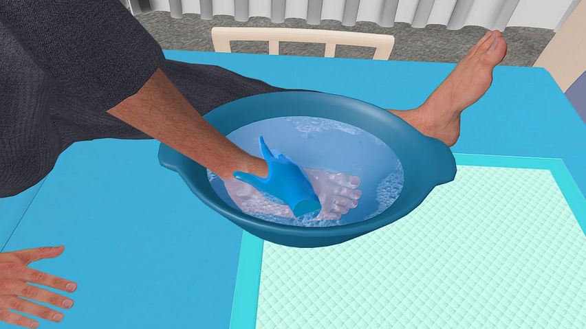 Foot Care Simulator