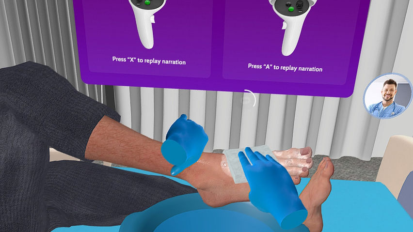 Foot Care Simulator