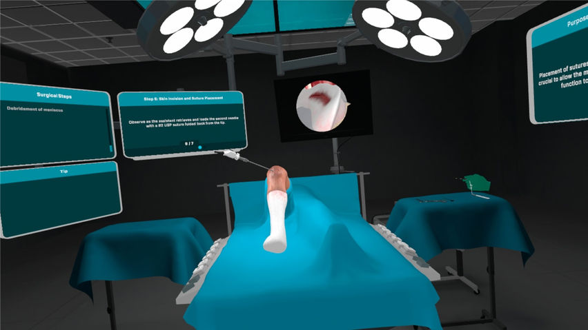 Meniscus Repair Inside Out