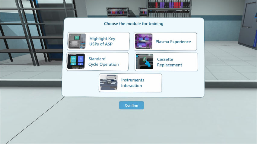 ASP STERRAD VRX