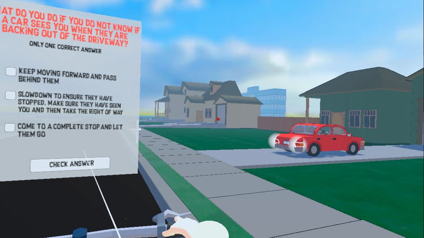 Bicyclist Safety VR