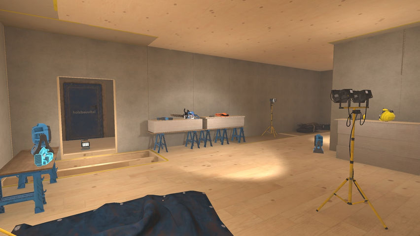 Swiss Safety VR: Wood Construction