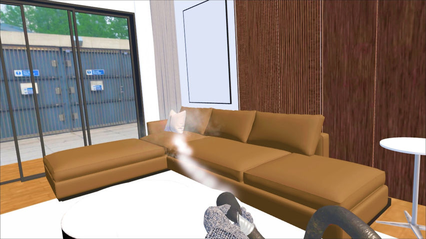Fire Fighting: Apartment Living Room