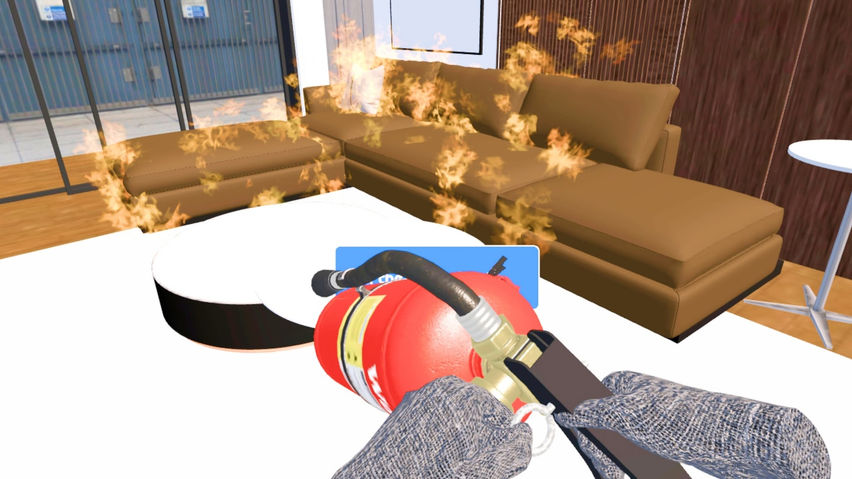 Fire Fighting: Apartment Living Room
