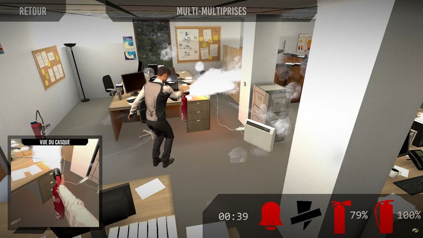 Extincteur VR