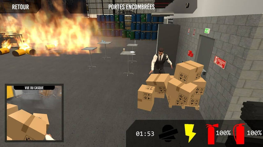 Extincteur VR