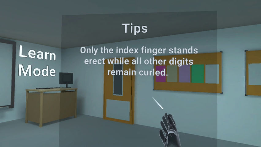 Sign Pose VR