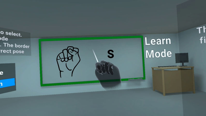 Sign Pose VR