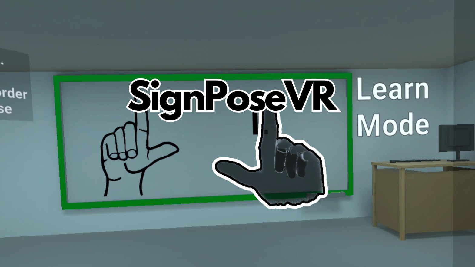 Sign Pose VR