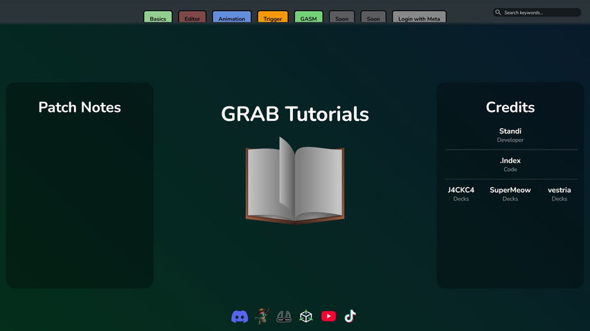 GRAB Tutorials