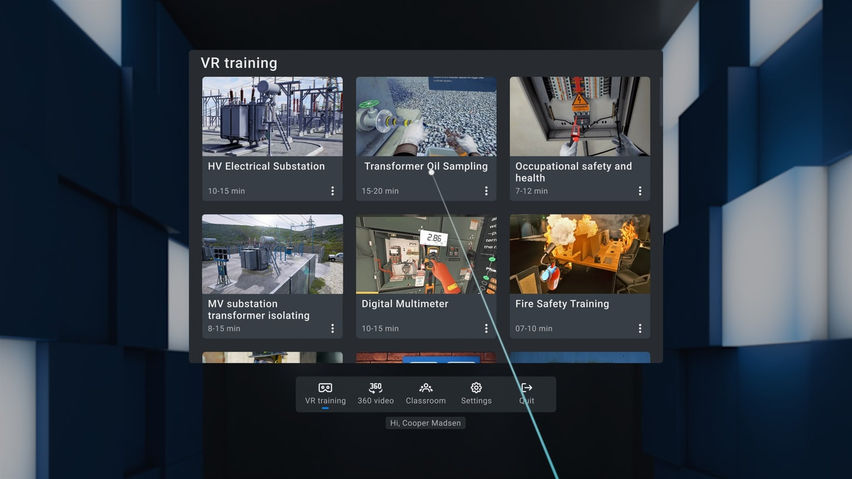 Metaenga: XR Training Platform