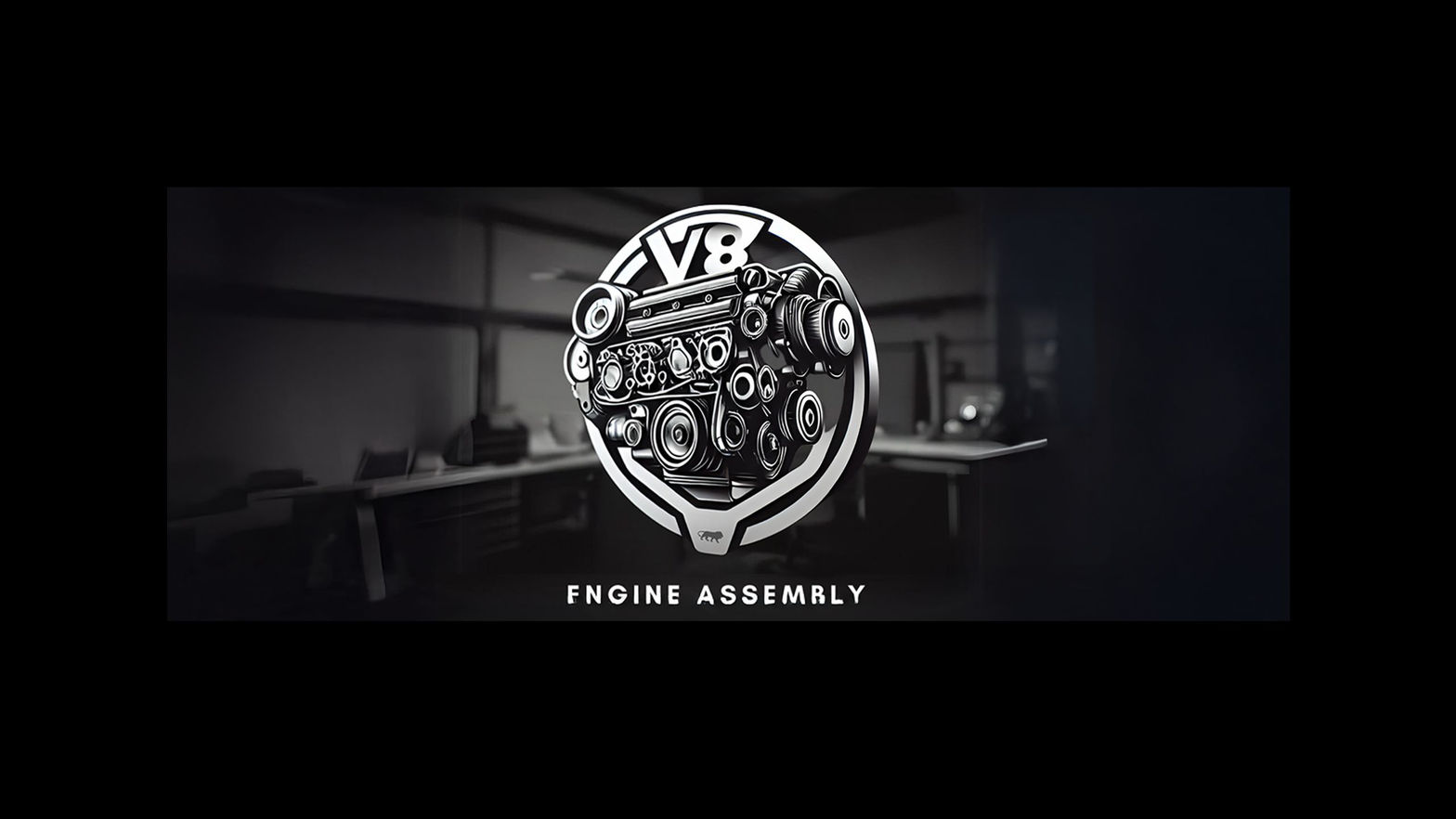 V8 Engine Simulation