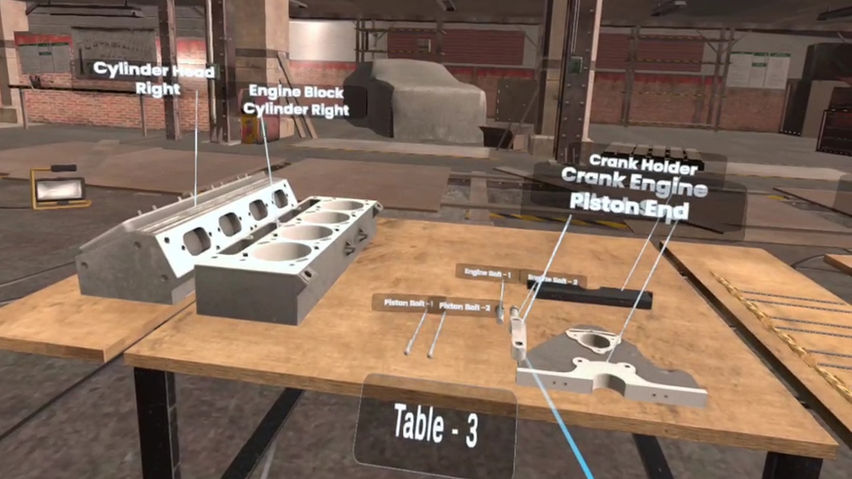 V8 Engine Simulation